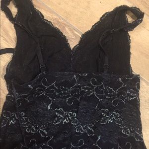 super sexy stretchy lace with straps